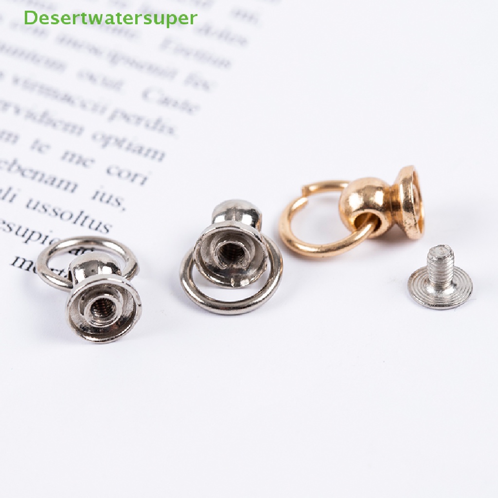 Set 10 Đinh Tán Kim Loại Hình Chữ O 8mm Làm Đồ Thủ Công / Điện Thoại