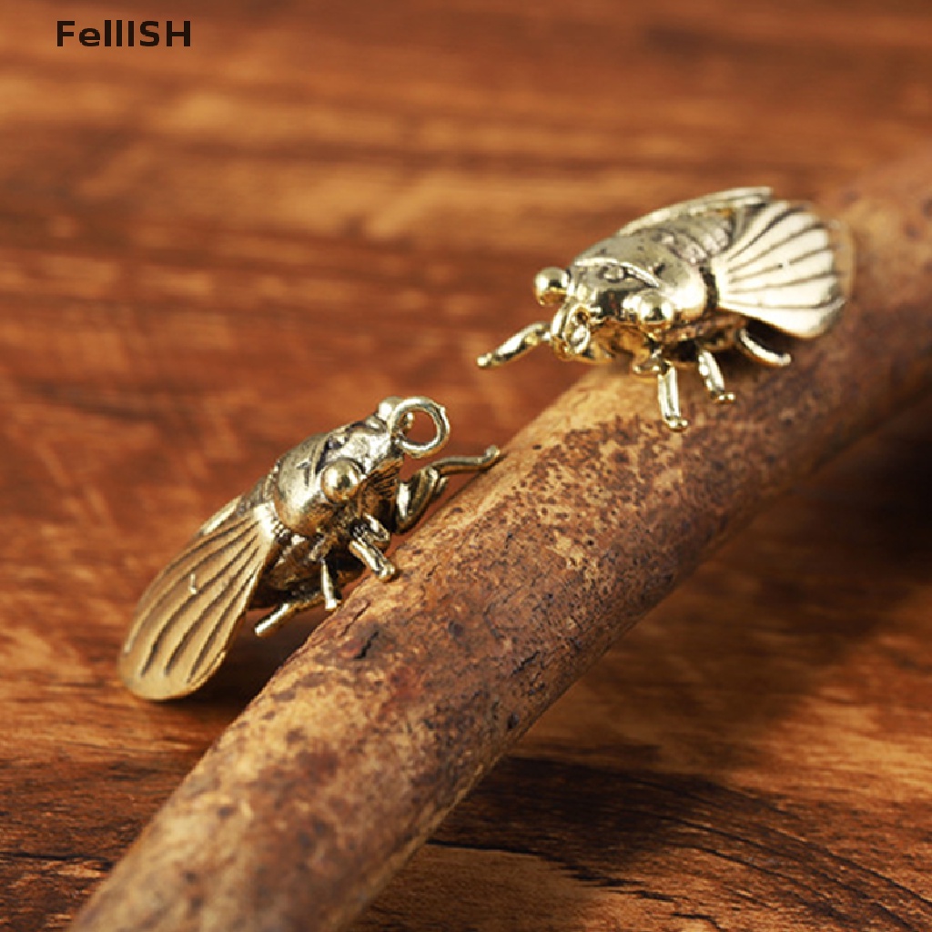 Móc Khóa Hình Tượng Động Vật Mini Bằng Đồng Thau 439br