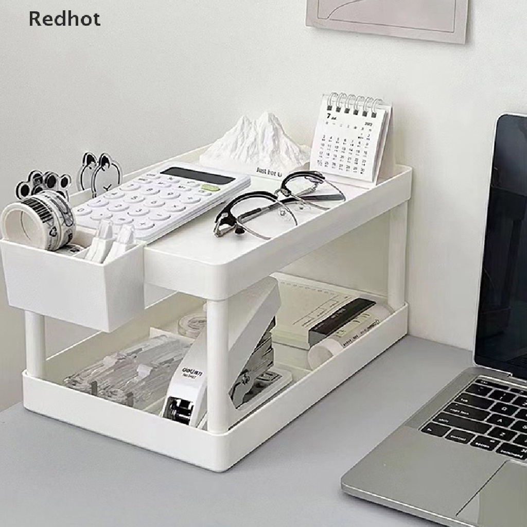 &lt; Redhot &gt; Kệ Đựng Mỹ Phẩm Để Bàn Hai Tầng