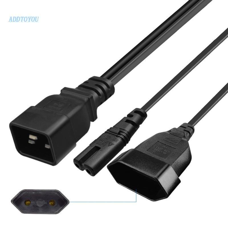 [3C] Giắc Chuyển Đổi C20 Male Sang EU4.0mm C7 Female