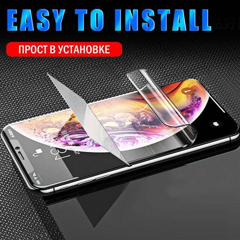 Bộ 3 Phim Hydrogel Nhám Dán Bảo Vệ Màn Hình Cho iPhone 14 13 12 11 Pro MAX Plus X XS MAX XR 6 6S 7 8 Plus SE 2022 2020