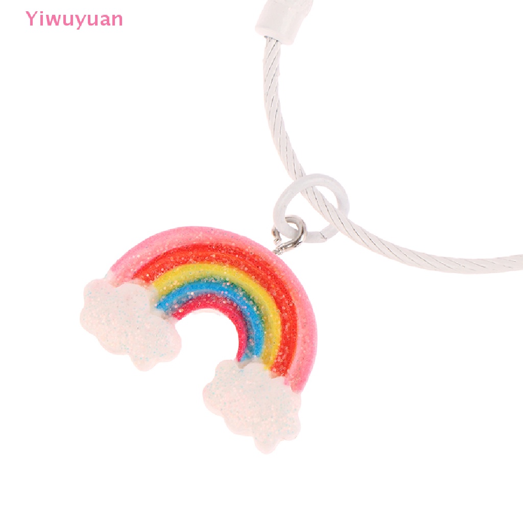 1 Móc Khóa Hình Đám Mây Mưa Nhồi Bông Đáng Yêu Mới