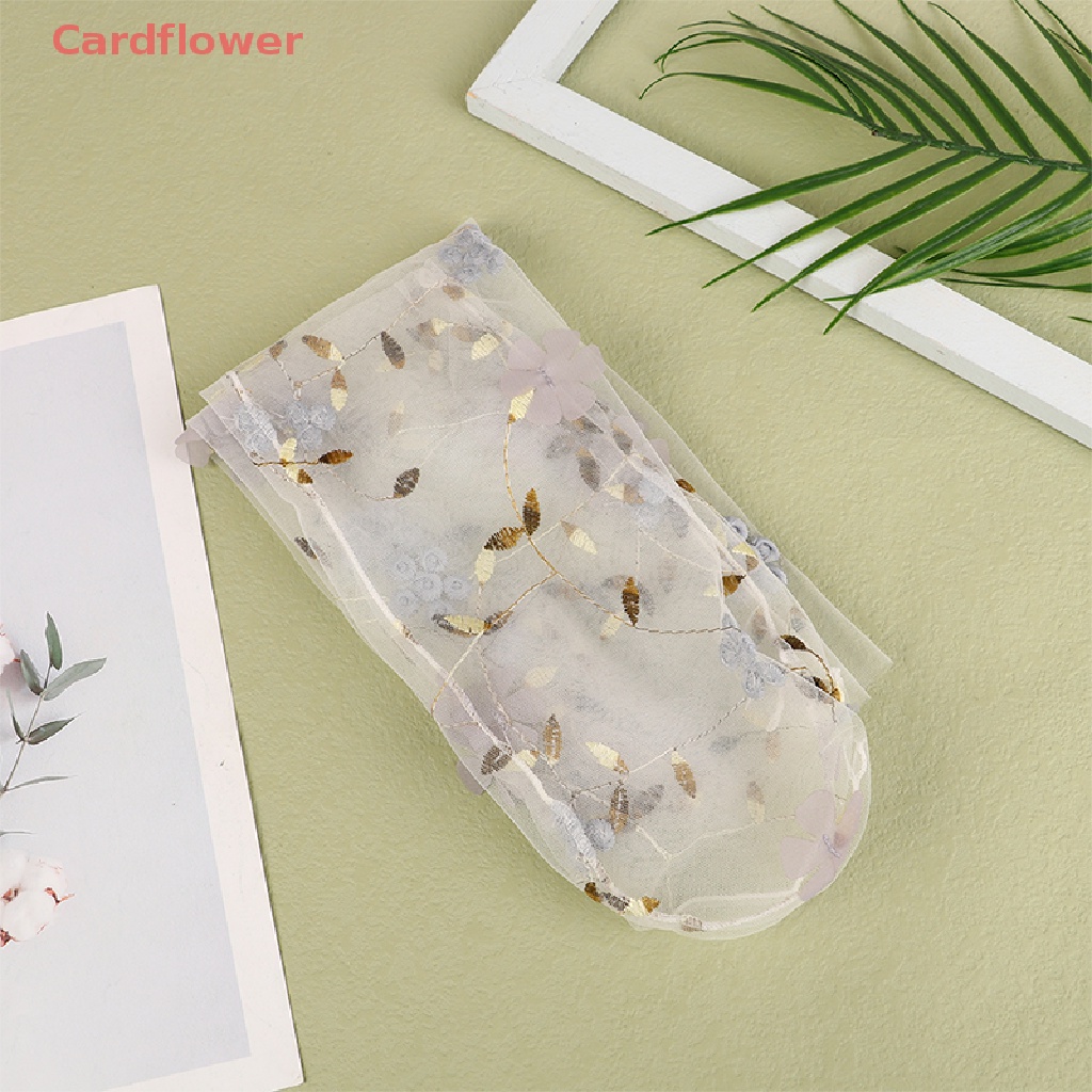 1 Đôi Tất Lưới Mỏng Trong Suốt In Hoa Đơn Giản Thời Trang Xuân Hè < Cardflower > Mới