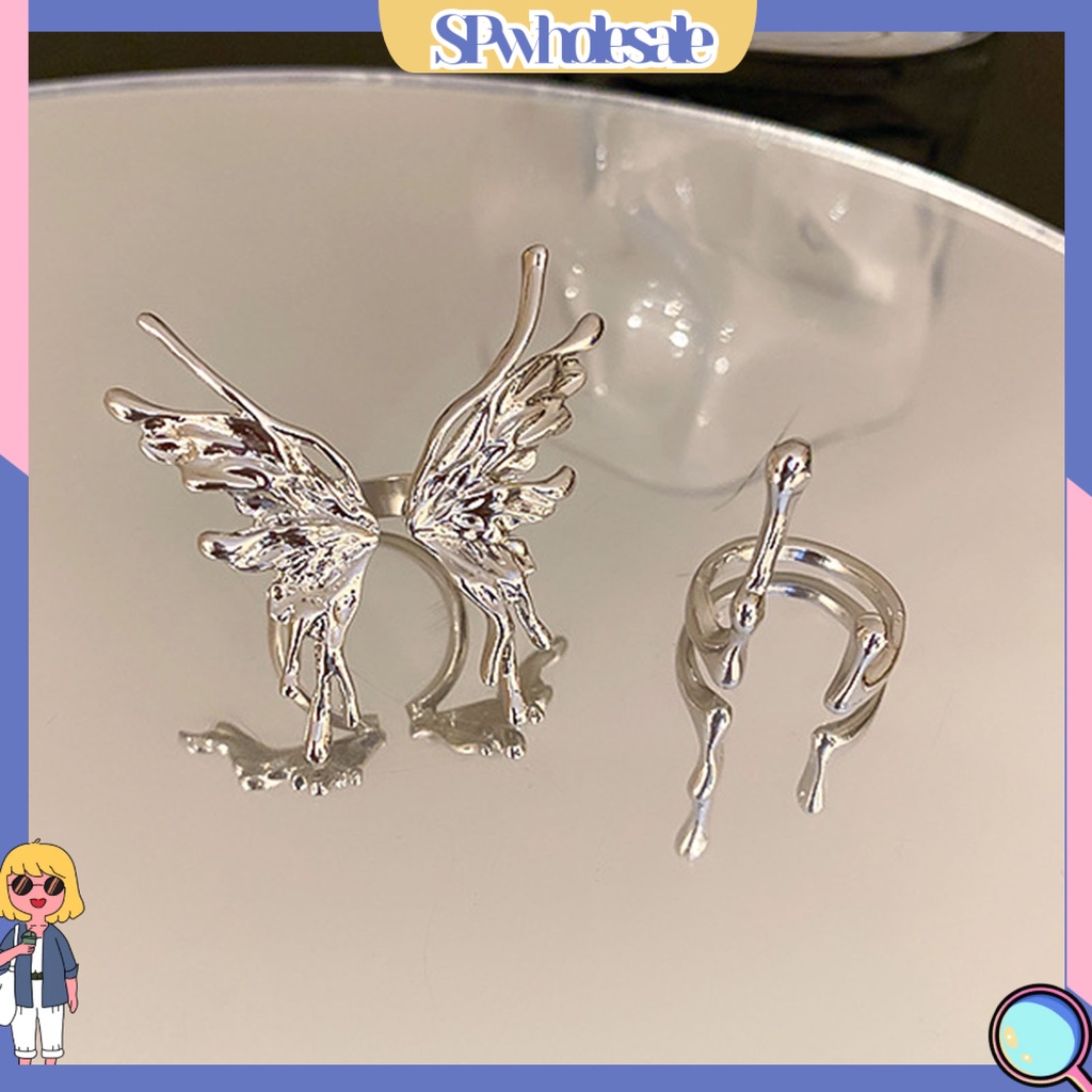 <SPwholesale> Nhẫn Hở Hình Bướm / Bướm Có Thể Điều Chỉnh Kích Thước Cho Nữ