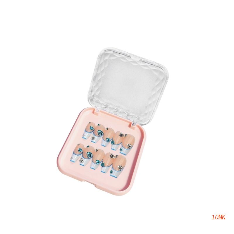 Hộp Rỗng Trong Suốt Đựng Phụ Kiện Trang Trí Móng Thủ Công