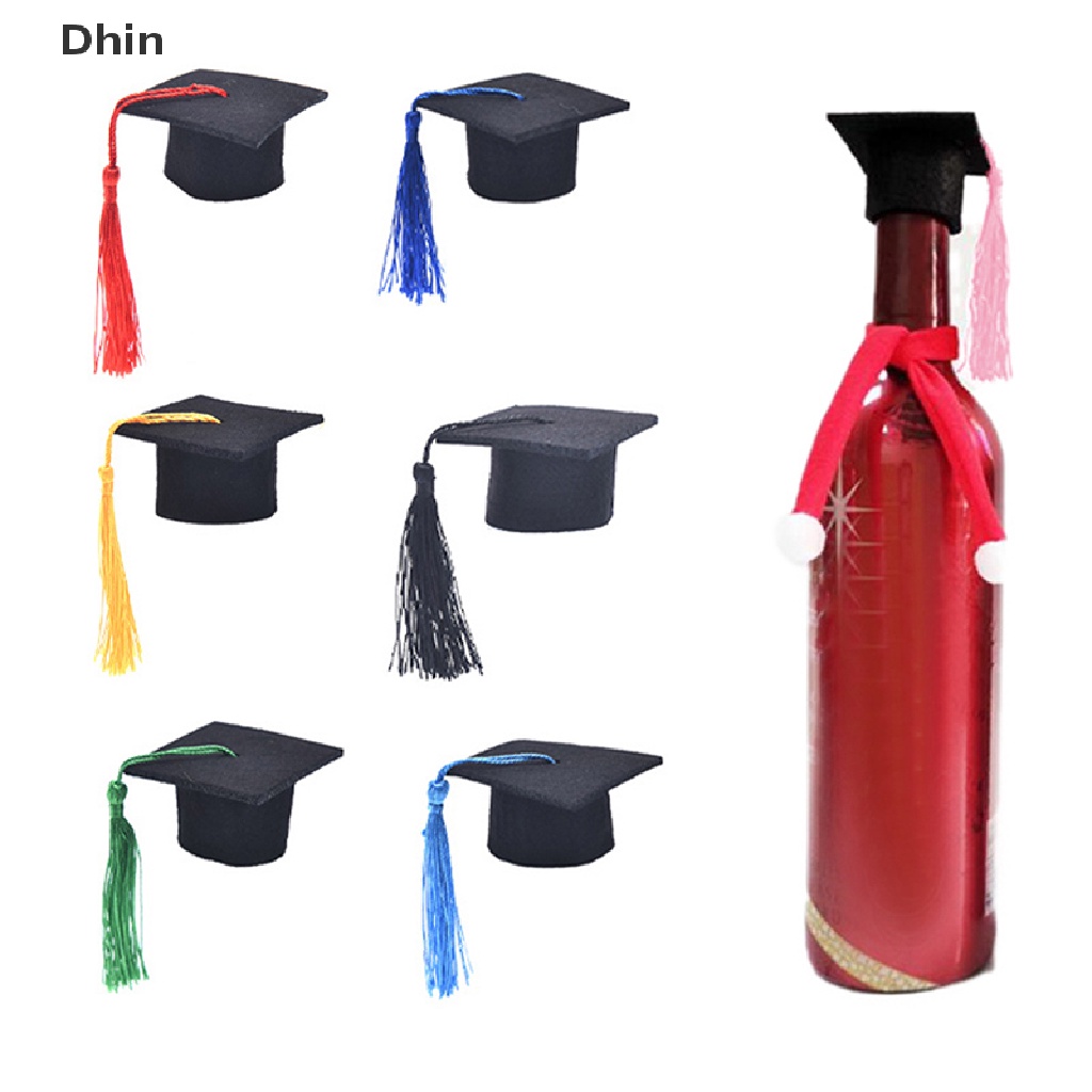 1 Nón Tốt Nghiệp Mini Trang Trí Bánh Kem Cho Nhà Búp Bê