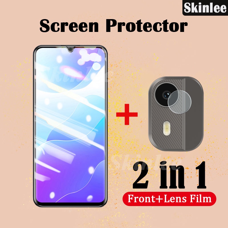 Kính Cường Lực Bảo Vệ Ống Kính Máy Ảnh Chống Va Đập + Miếng Dán Cường Lực Thiết Kế Mới Dành Cho Nokia G22 C12