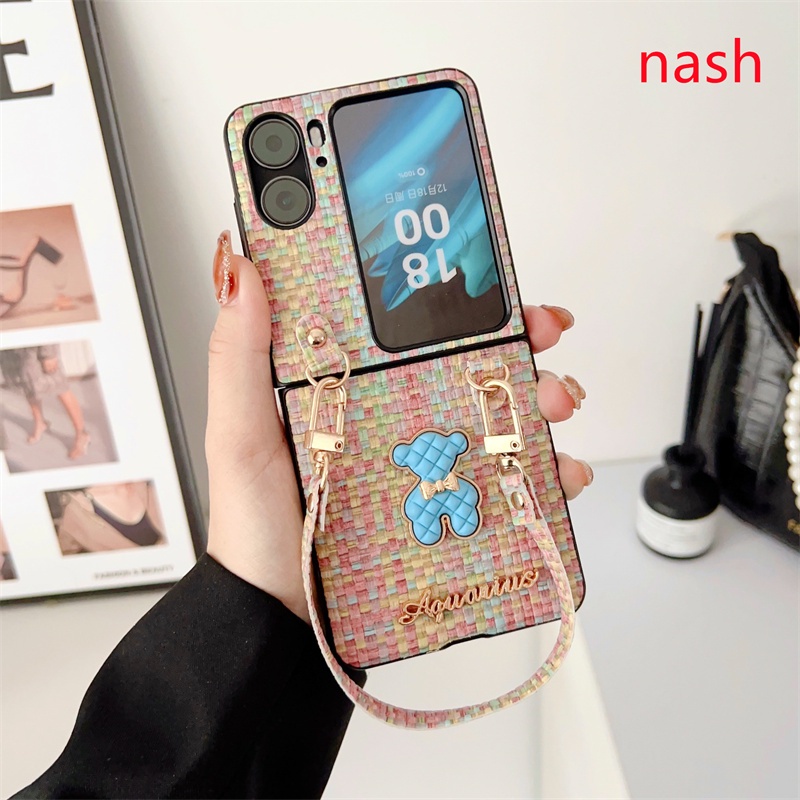 Ốp Điện Thoại Da Chống Sốc Sang Trọng Cho Oppo Find N2