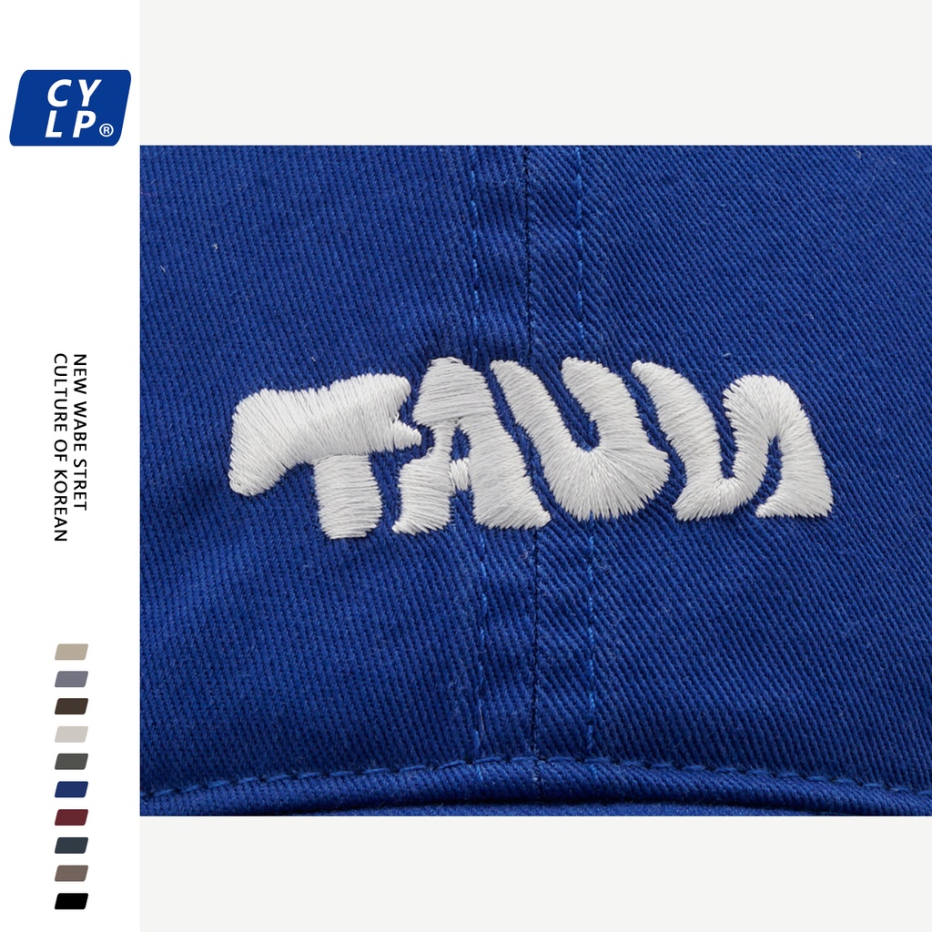 Mũ Lưỡi Trai Thêu Chữ Phong Cách Hàn Quốc Thời Trang Cho Cặp Đôi