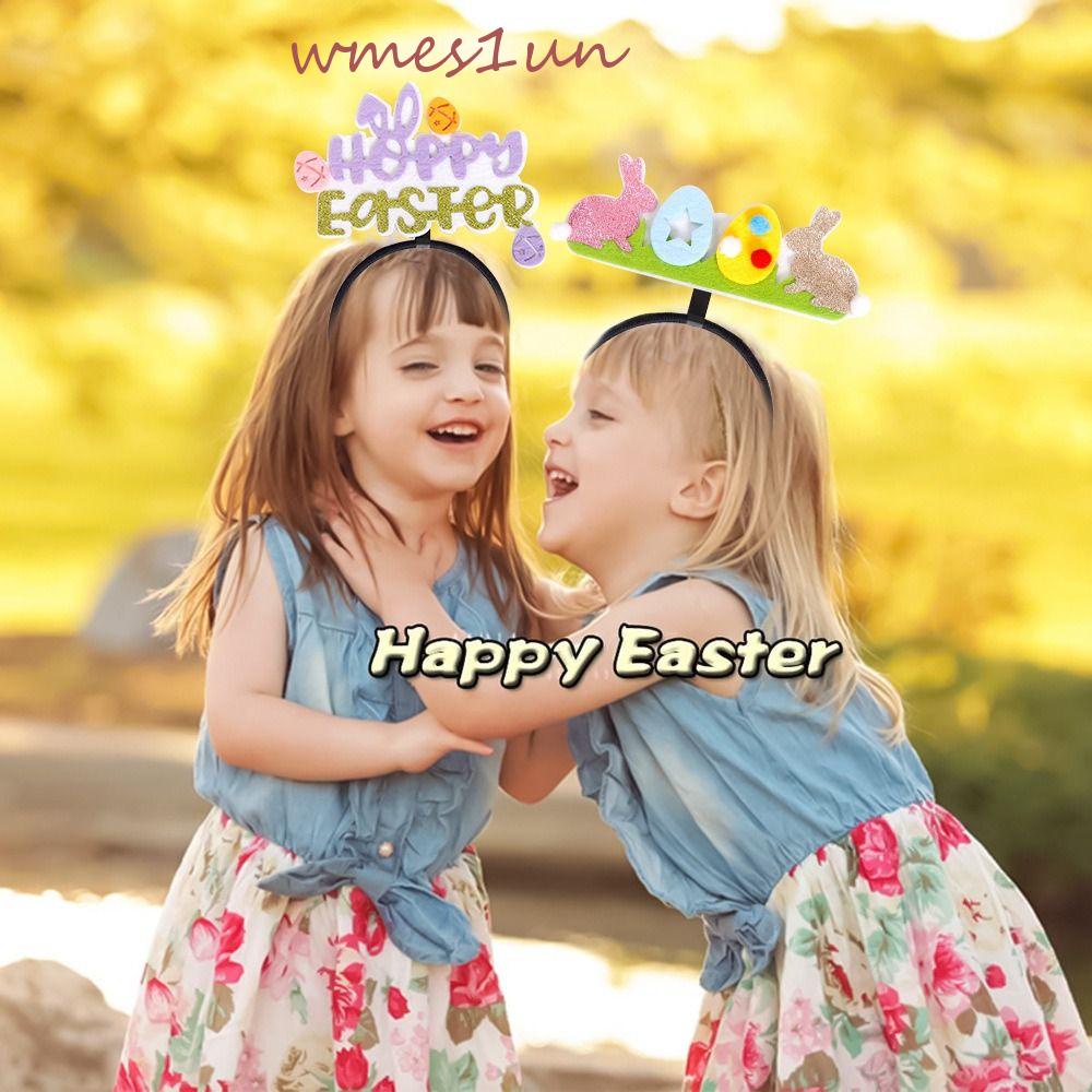 Băng Đô Tai Thỏ WMES15H Chống Trượt Vui Nhộn Hợp Thời Trang Cho Bé Gái