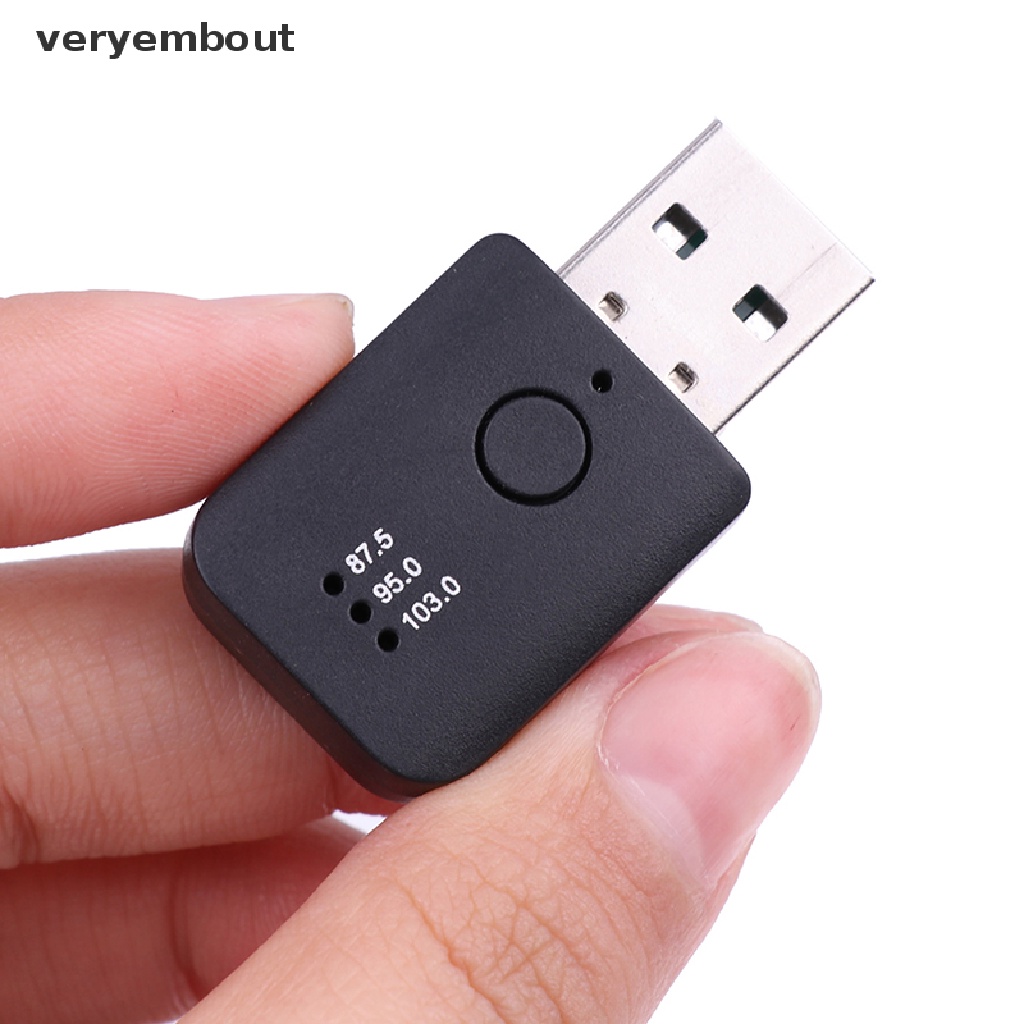 Usb Nhận Tín Hiệu FM Bluetooth 5.1 Cho Điện Thoại Di Động Và Xe Hơi