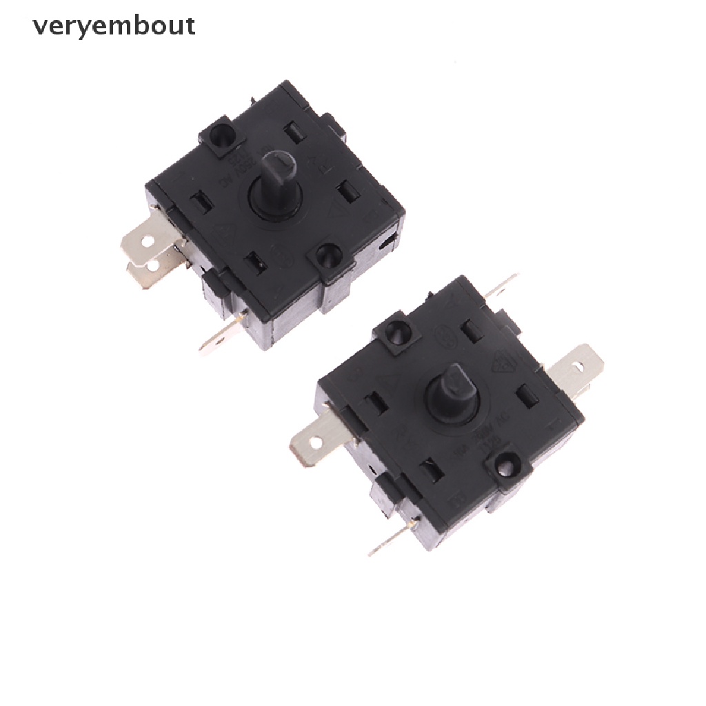 Công Tắc Nút Vặn Điều Khiển Nhiệt Độ Phòng Điện 3Pin 5Pin 16A