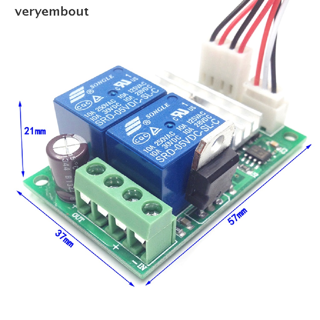 Bộ Điều Khiển Tốc Độ Động Cơ Dc 6V 12V 24V Pwm Dc Chất Lượng Cao