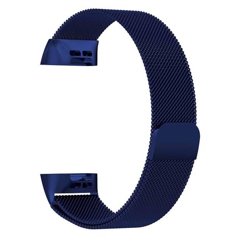 Dây Đeo Inox Milan Cho Đồng Hồ Thông Minh Fitbit Charge 3 4 SE 2