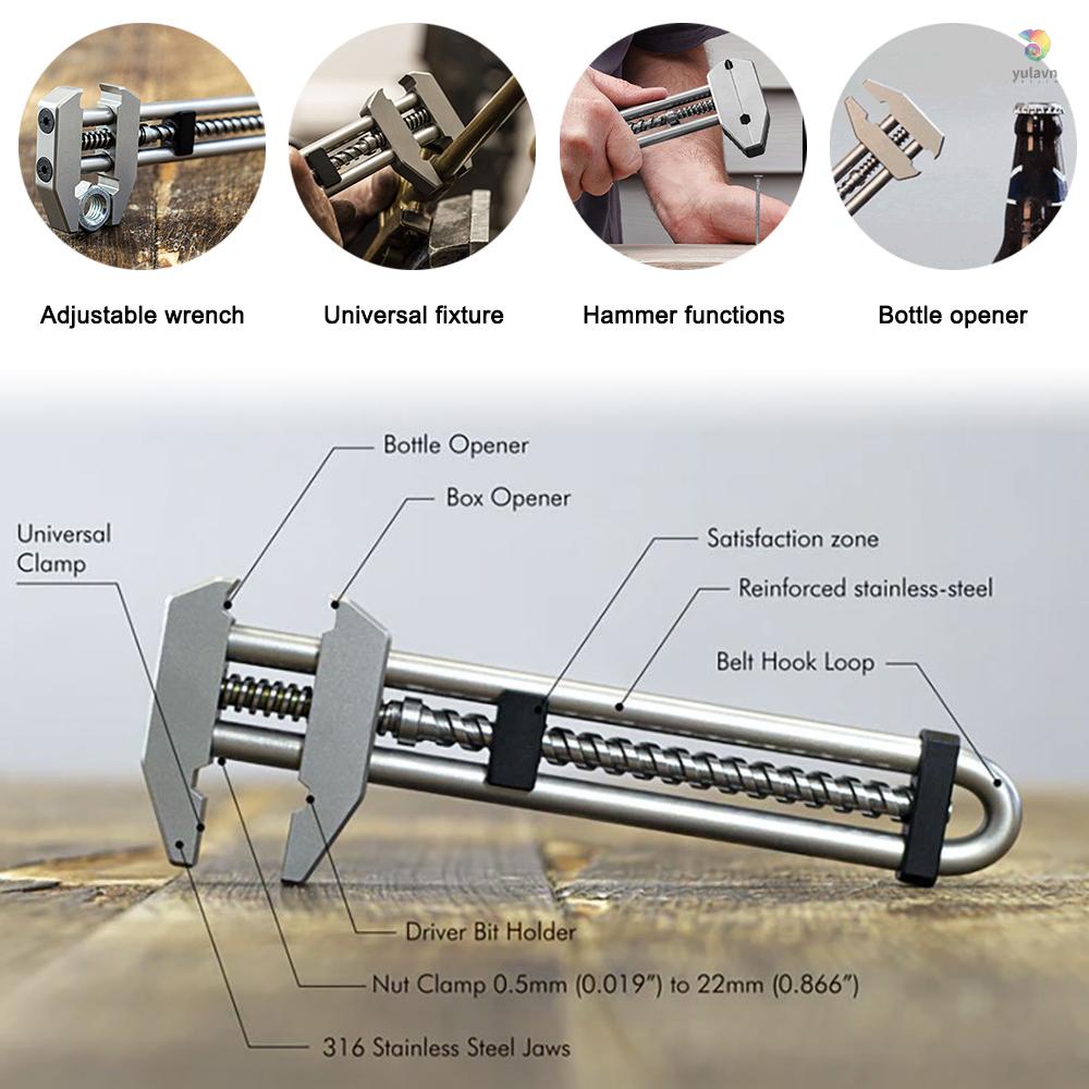 Búa Đa Năng Có Thể Điều Chỉnh Dùng Để Sửa Chữa Xe Đạp Leo Núi / Cắm Trại