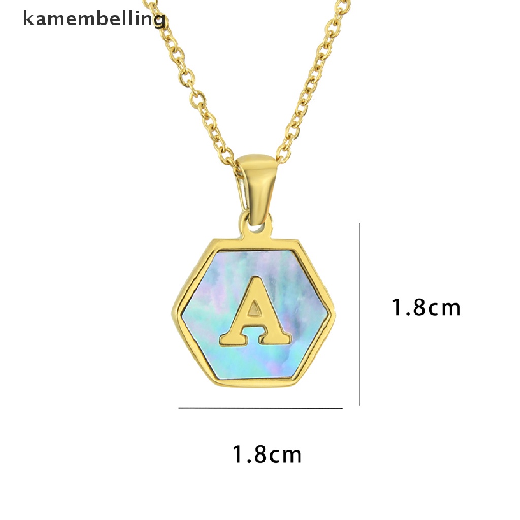 Vòng cổ Thép Titan Mặt 26 Chữ Cái Thời Trang