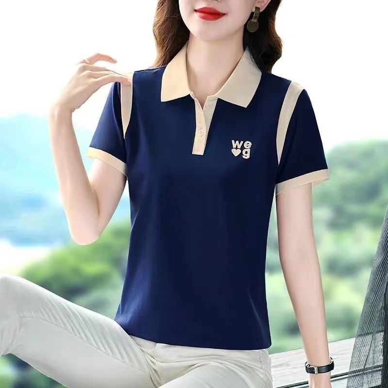 Áo Thun polo Tay Ngắn Phong Cách Hàn Quốc Thời Trang Mùa Hè Mới 2023