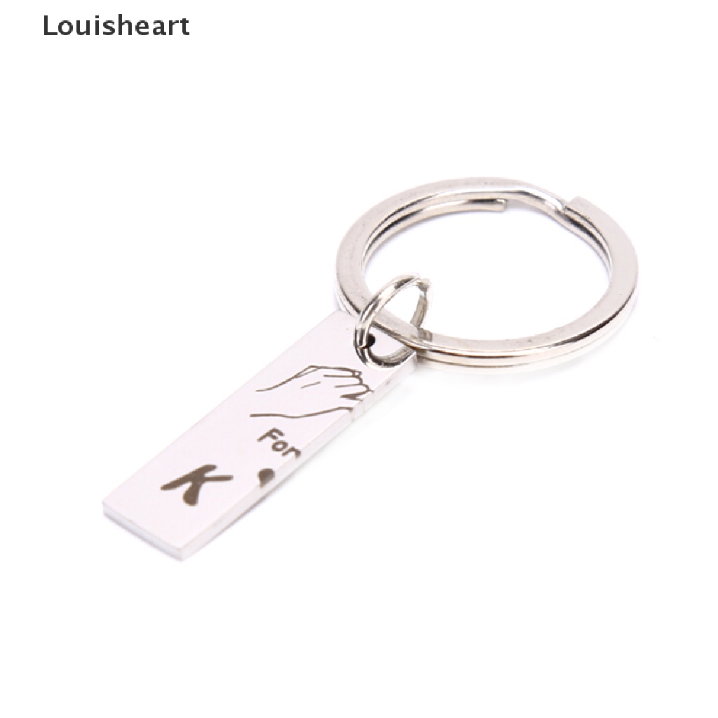 Set 2 Móc Khóa Kim Loại Khắc Chữ King Queen Cho Cặp Đôi TFG