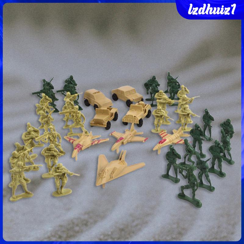 Bộ 48 Món Đồ Chơi Người Lính Sống Động