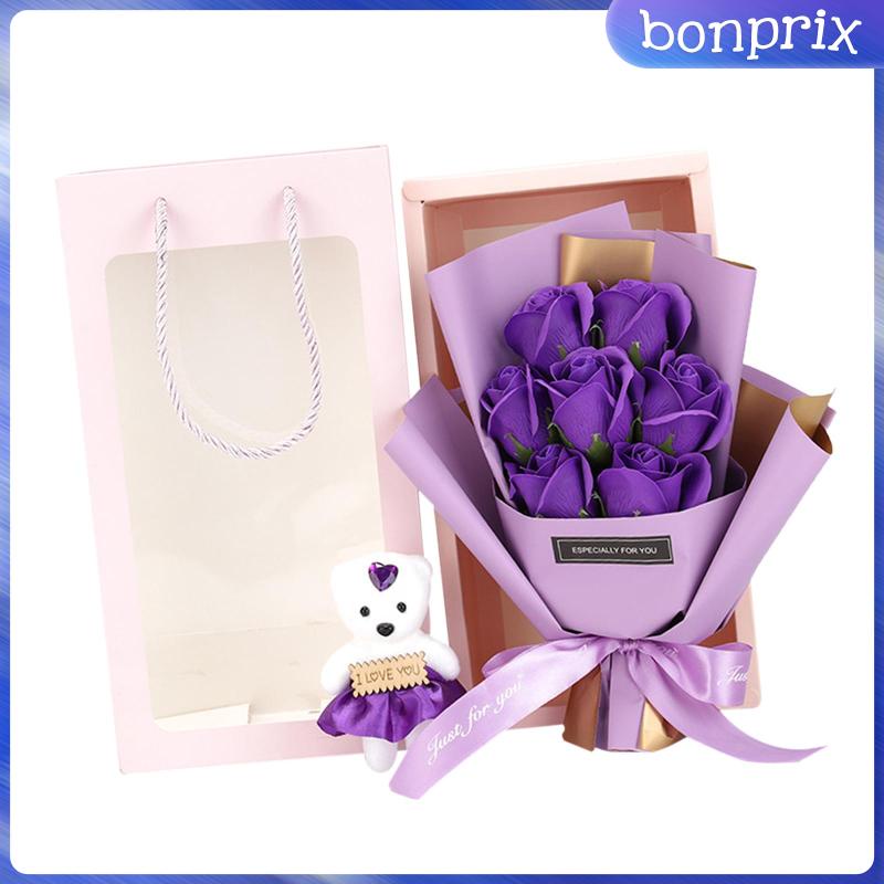Bó Hoa Hồng Sáp Xinh Xắn Làm Quà Tặng Valentine