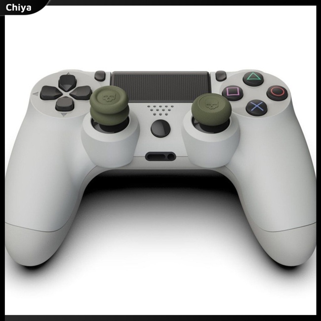 Bộ 6 Nắp Bọc Núm Điều Khiển Chống Trượt Hình Đầu Lâu Cho Ps5 Ns Pro Ps4