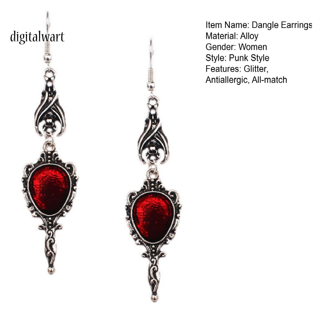 Kỹ Thuật Số| 1 Đôi Bông Tai Hình Dơi Phong Cách Gothic Thời Trang