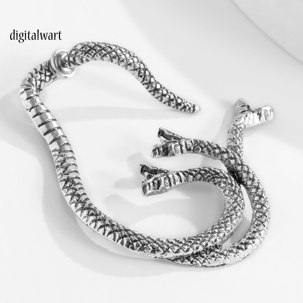 Kỹ Thuật Số| 1 Khuyên Vành Tai Hình Rắn Phong Cách Punk Vintage Thời Trang