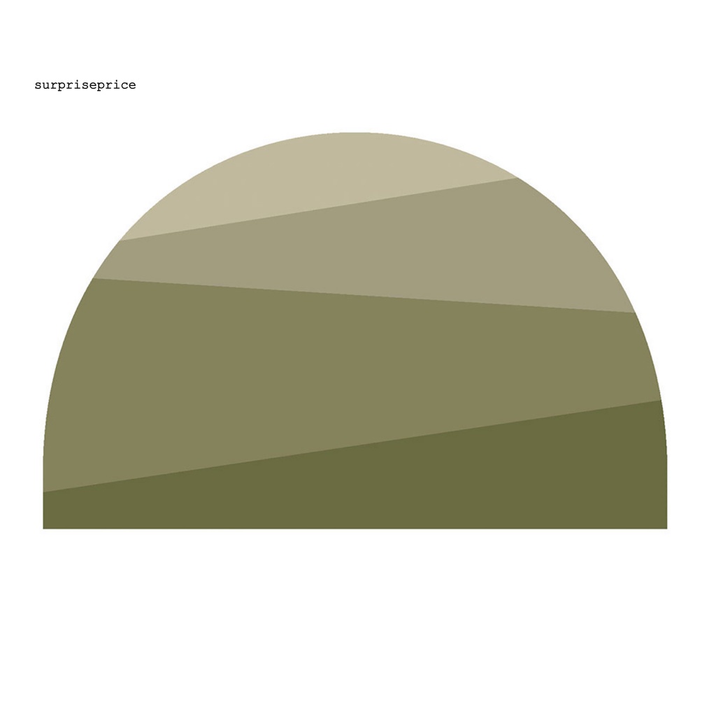 Miếng Dán Tường Bằng PVC Hình Bán Nguyệt Màu Sắc Gradient Phong Cách Boho Độc Đáo Trang Trí Nhà Cửa / Gia Đình DIY