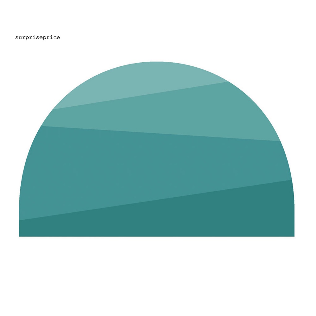 Miếng Dán Tường Bằng PVC Hình Bán Nguyệt Màu Sắc Gradient Phong Cách Boho Độc Đáo Trang Trí Nhà Cửa / Gia Đình DIY