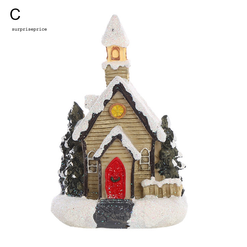 Phụ Kiện Trang Trí Giáng Sinh Bằng Resin Chống Vỡ Phong Cách Châu Âu