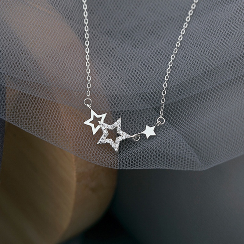 Vòng cổ Mặt Đá Zircon Lấp Lánh Cho Nữ
