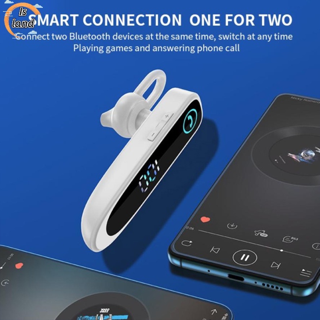 Tai Nghe Bluetooth 5.0 Không Dây A20 Chống Nước Ipx7 Có Màn Hình Hiển Thị Kỹ Thuật Số