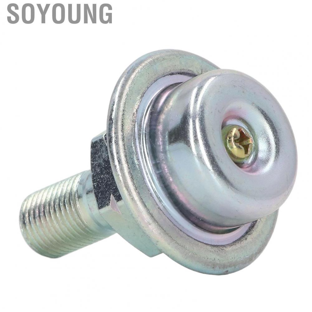 Soyoung Fuel Injection Pulsation Damper  Precise F201-20-180 Aluminum Alloy Safe Portable Professional for Vehicle