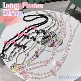 Dây Đeo Điện Thoại / Tai nghe không dây Đính Hạt Tròn / Đám Mây Nhiều Màu Xinh Xắn