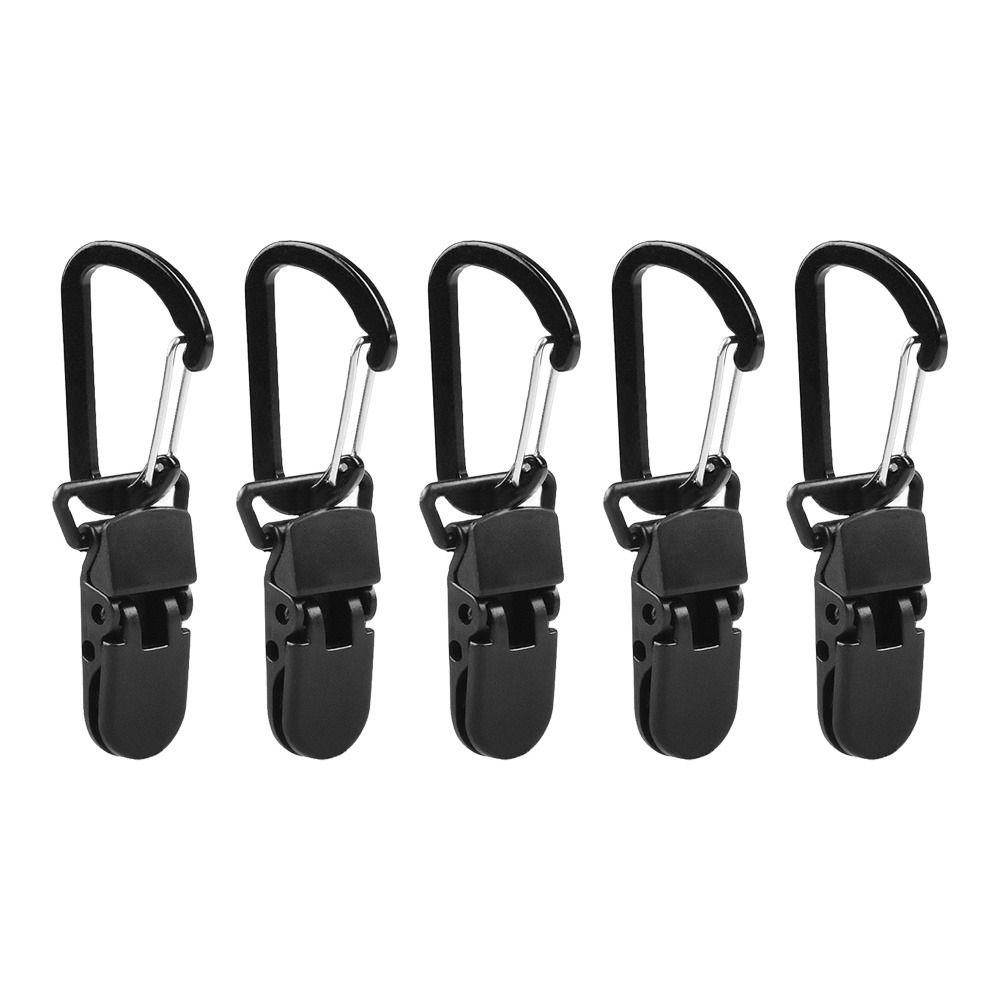 .Bộ 5 Kẹp Lều Bạt Che Nắng Bằng Nhựa Tiện Dụng