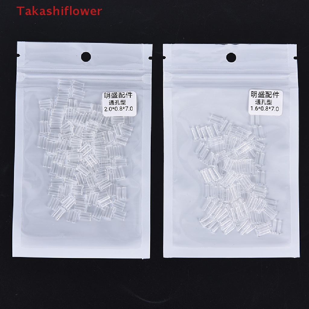 Set 100 Chốt Cài Dây Đeo Mắt Kính Bằng Nhựa