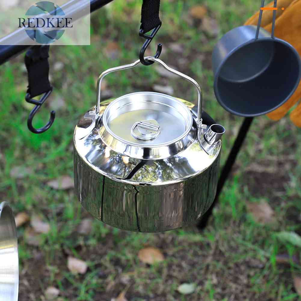 Ấm Trà Cắm Trại Bằng Thép Không Gỉ