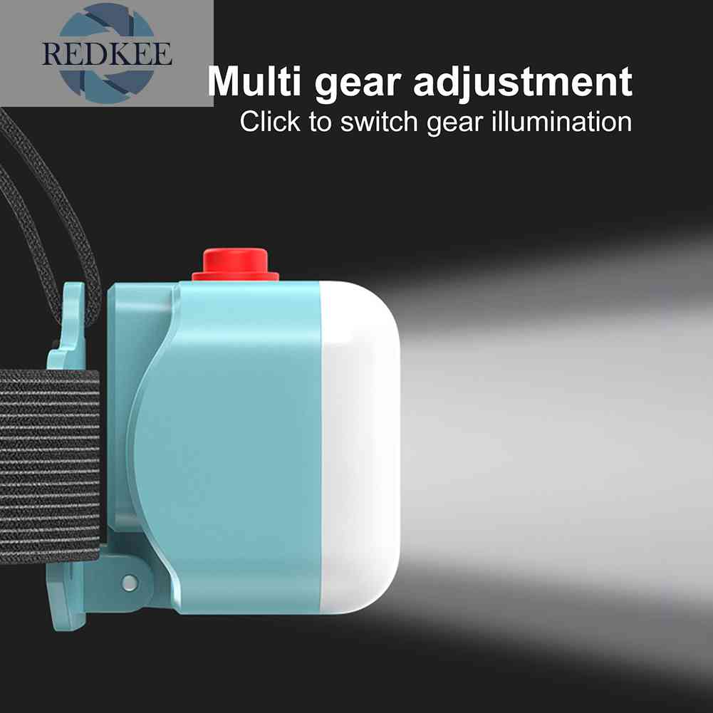 Đèn Đeo Trán Sạc Cổng USB Dùng Khi Đi Cắm Trại Leo Núi