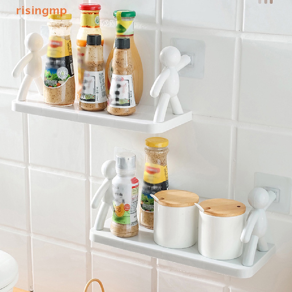 Kệ treo tường Không Cần Đục Lỗ Thiết Kế Đơn Giản Tiện Dụng Cho Gia Đình