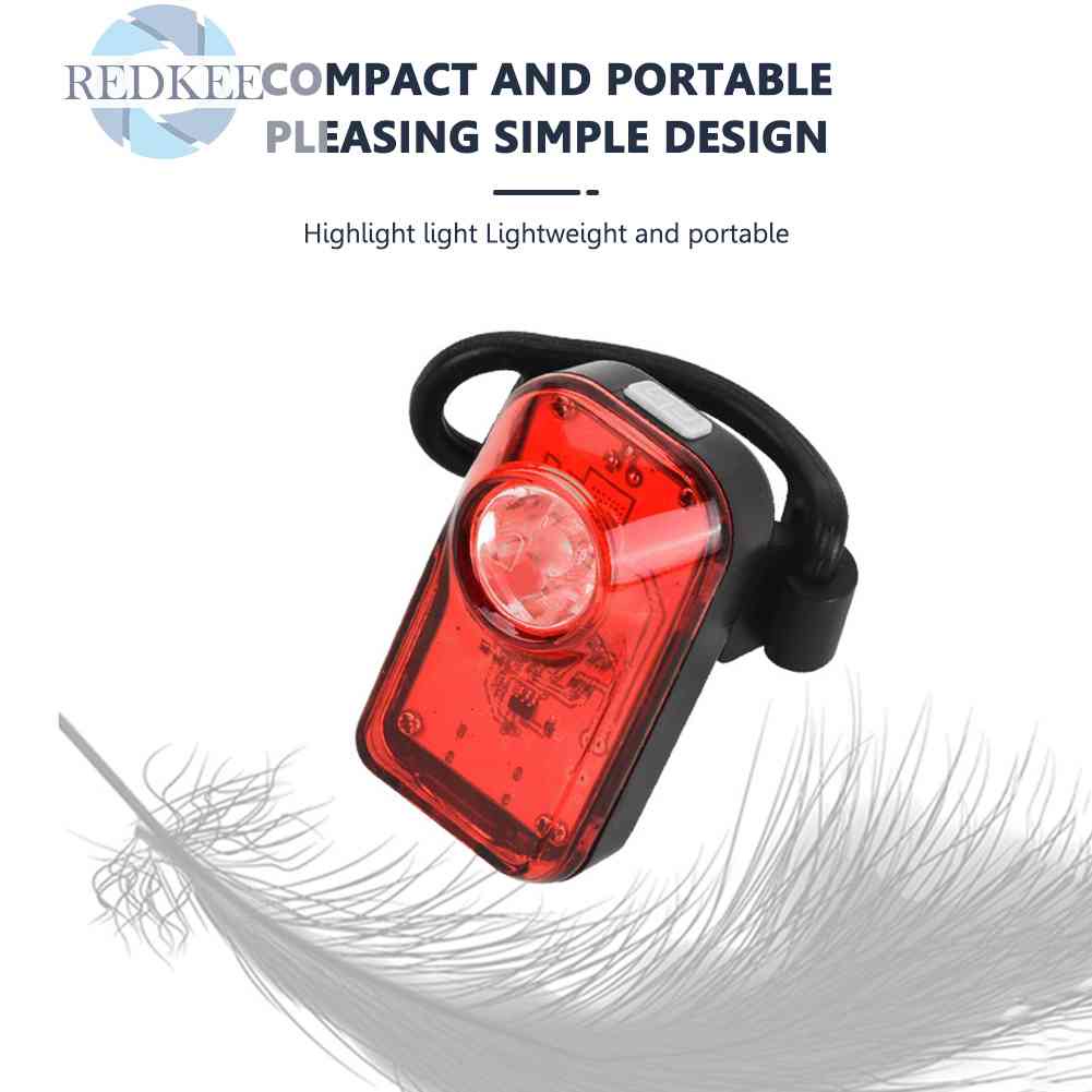 Đèn LED Cảnh Báo Gắn Đuôi Xe Đạp Sạc USB Loại C