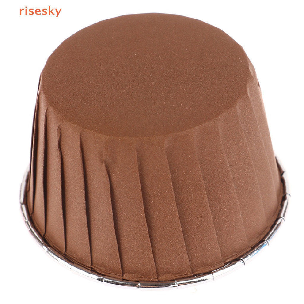 Bộ 50 Cốc Giấy Đựng Bánh Cupcake / Muffin Xinh Xắn Tiện Dụng