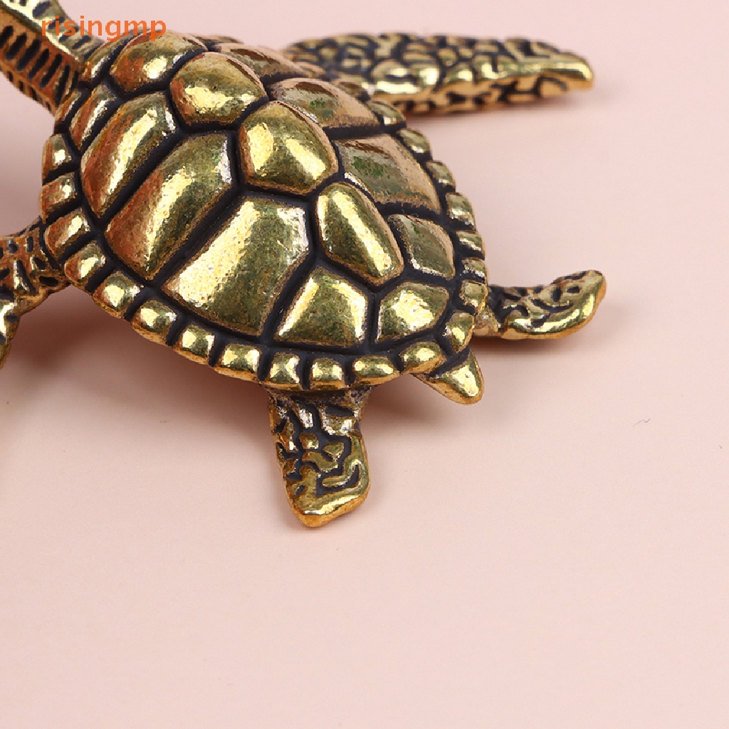Mô Hình Rùa Biển Bằng Đồng Thau Dùng Trang Trí Nhà Cửa