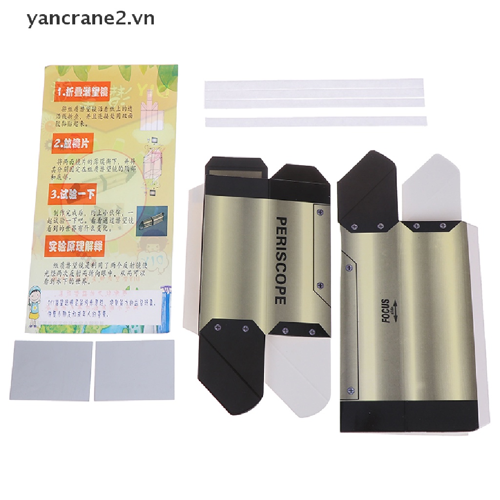 Mô Hình Kính Hiển Vi Bằng Giấy DIY YAN2 {yancrane2.vn}