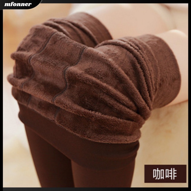 Quần Tất Lưng Cao Co Giãn Giữ Ấm Mùa Đông Cho Nữ