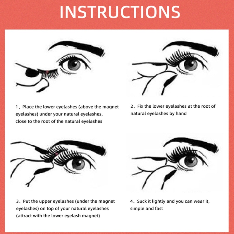 Mascara Chuốt Mi Kèm Bút Kẻ Mắt / Lông Mi Giả Tiện Dụng