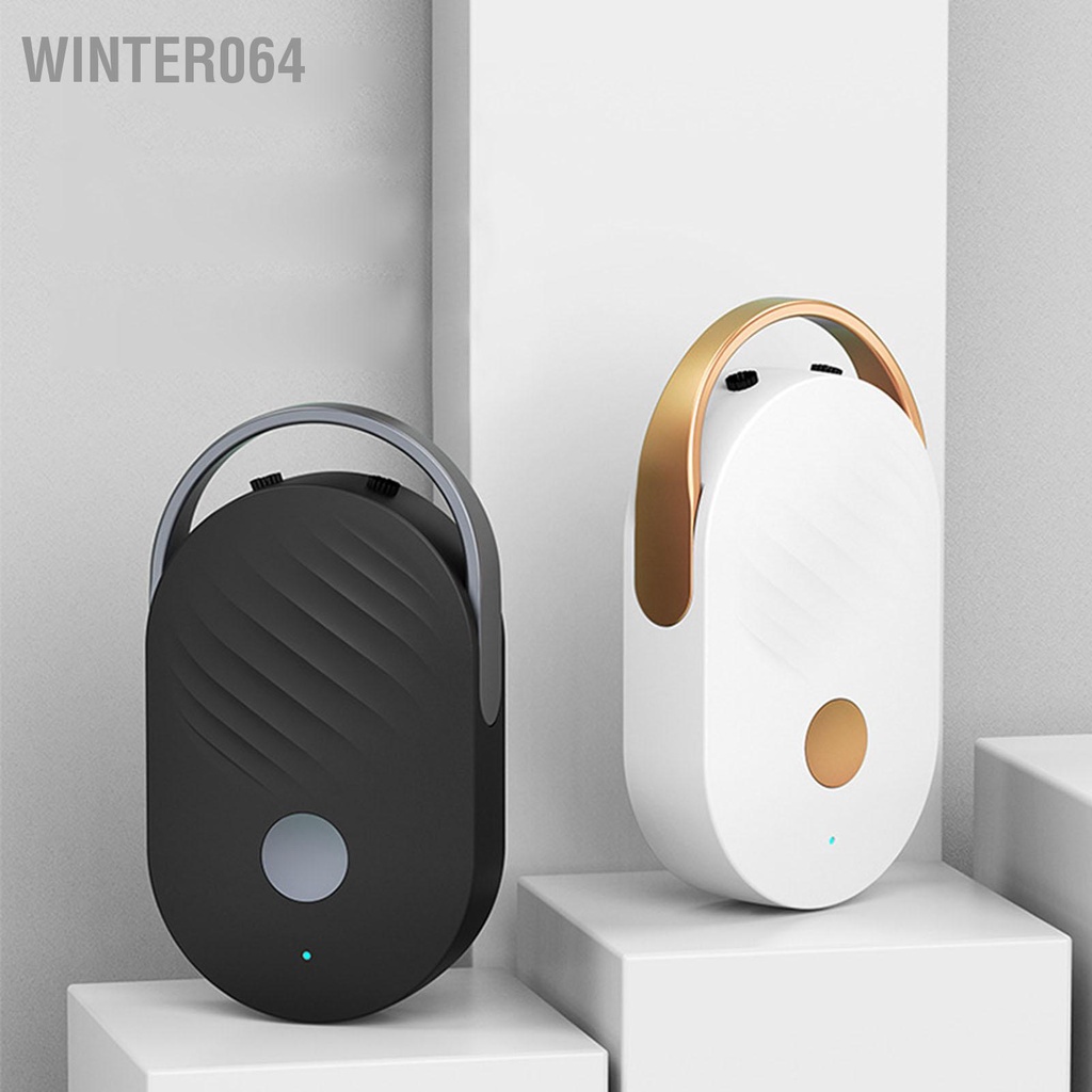 Vòng Cổ Lọc Không Khí Ion Âm Mini Có Thể Sạc Lại Cho Phòng Ngủ / Xe Hơi