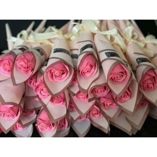 ( KHÁCH ĐẶT ÍT NHẤT 10 BÓ )Hoa sáp ốc quế bó 1 bông