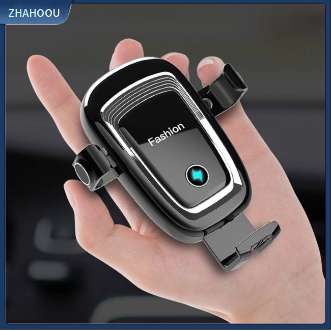 ☃Nhà Cửa☃ Giá Đỡ Điện Thoại Kiêm Sạc Nhanh Không Dây Gắn Lỗ Thông Gió Xe Hơi S19 15w