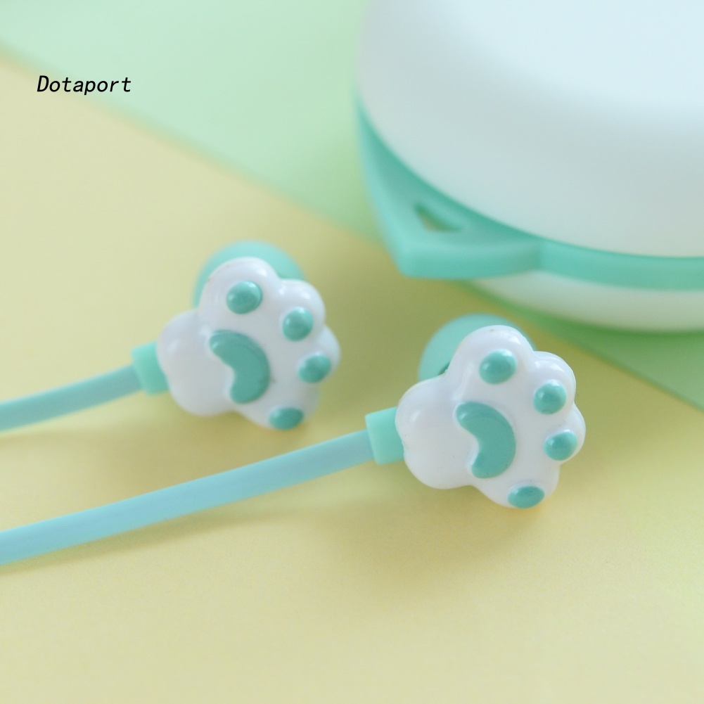 Tai Nghe Chụp Tai KDDT- Giắc Cắm 3.5mm Hình Chân Mèo Dễ Thương