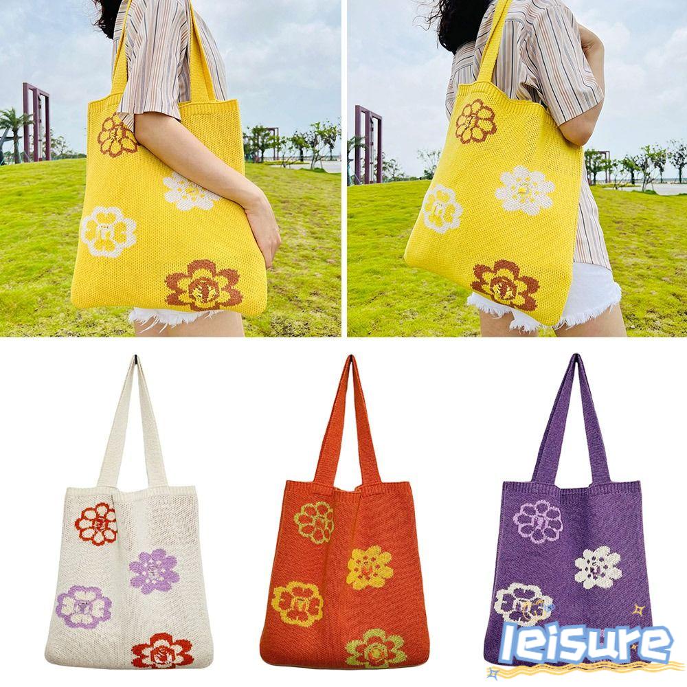 Túi Xách Đeo Vai Họa Tiết Hoa Thời Trang Sành Điệu Dễ Thương Cho Nữ